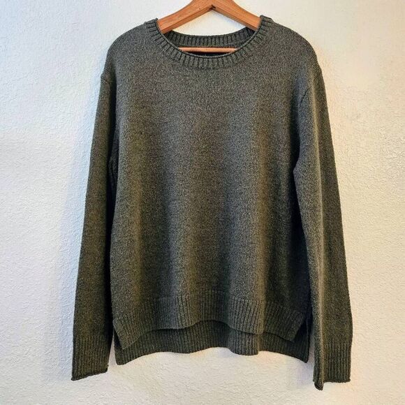 Banana Republic Sweaters - Banana Republic Dark Hunter-Forest Green Cozy Drop Shoulder Sweater Effortless